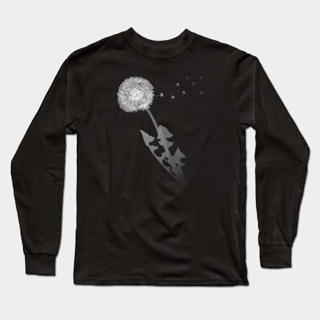 Dandelion Long Sleeve T-Shirt by Garetha01